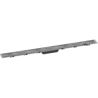Vnější komponent odpływu Hansgrohe RainDrain Flex, 90cm, s možností przycięcia i k montáži v podlaze - černá matnáný