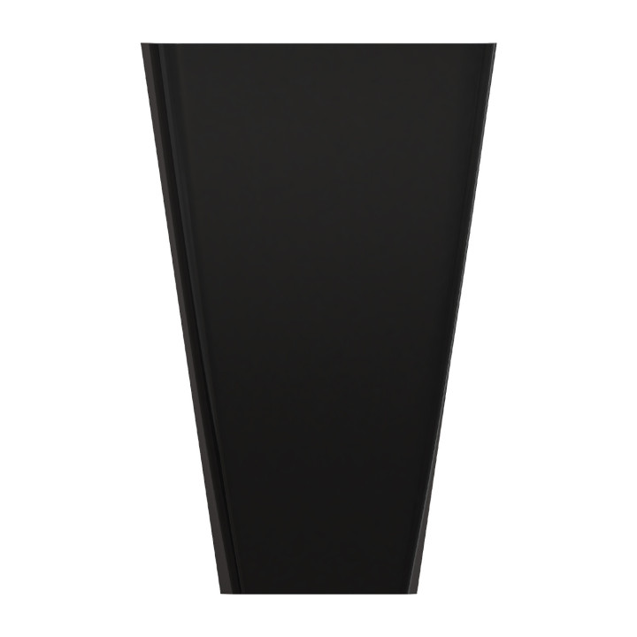 Umyvadlo volně stojící OMNIRES PARMA M+ , 55 x 43 cm - bílý / černá lesklá