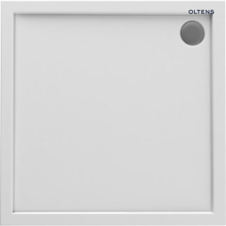 Oltens Superior čtvercová sprchová vanička 90x90 cm akrylátový - bílý