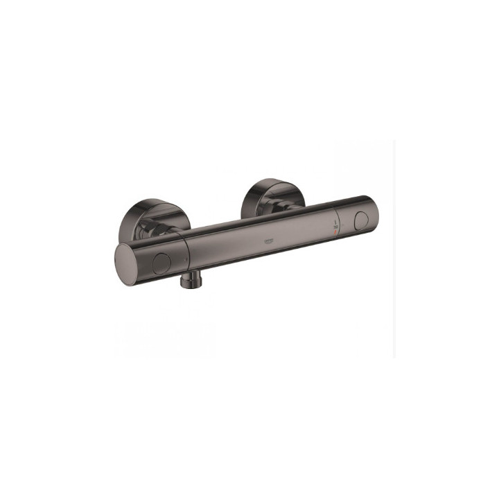 Baterie Sprchový Z Termostatem Grohe - Hard Graphite