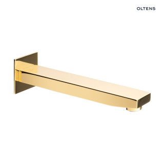 Oltens Gota výtokové rameno vanová - černá matnáný 
