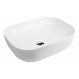 Oltens Josen umyvadlo 50x39,5 cm na desku s povrchem SmartClean - bílá 