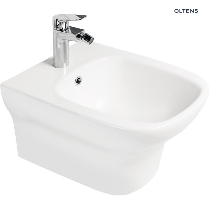 Oltens Gulfoss závěsný bidet s povrchem SmartClean - bílý