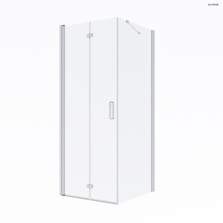 Oltens Trana čtvercový sprchový kout 80x80 cm dveře otwierane