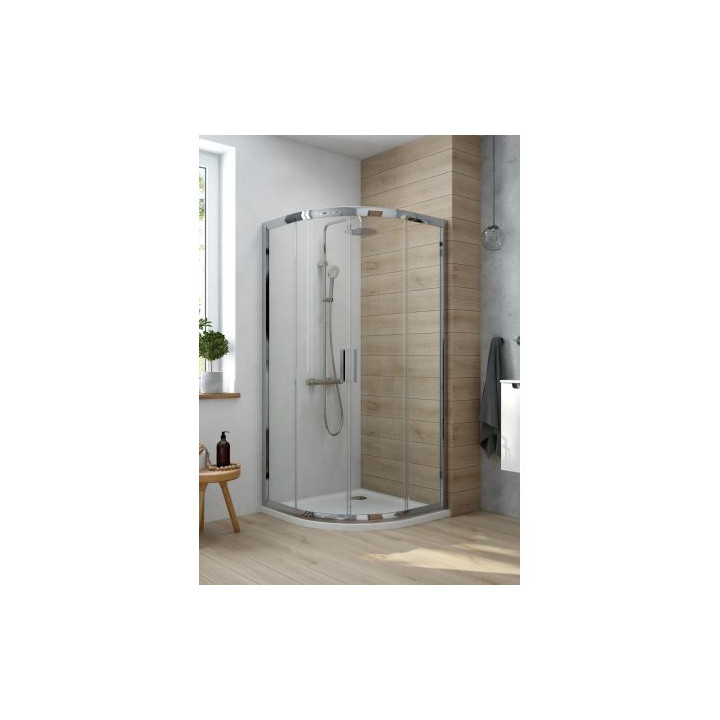 Oltens Trana čtvercový sprchový kout 90x90 cm dveře otwierane