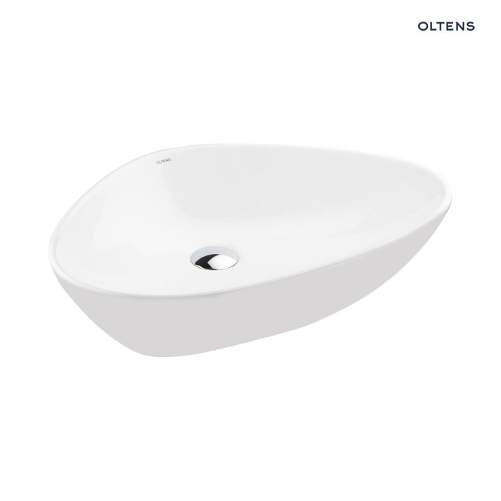 Oltens Kolma umyvadlo nábytkové 60x47,5 cm s povrchem SmartClean - bílá