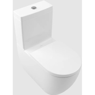 Mísa WC s hlubokým splachováním Villeroy & Boch/Subway 3.0 - do WC/kompaktu bez kołnierza wewnętrznego, stojící, spolu z TwistFl