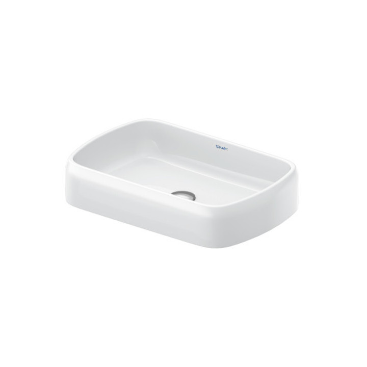 Umyvadlo malá, 45x35cm, Duravit Qatego - Bílý lesklý (HyG)