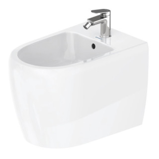 Závěsný bidet, 38,5x57cm, Duravit Qatego - Bílý lesklý (HyG)