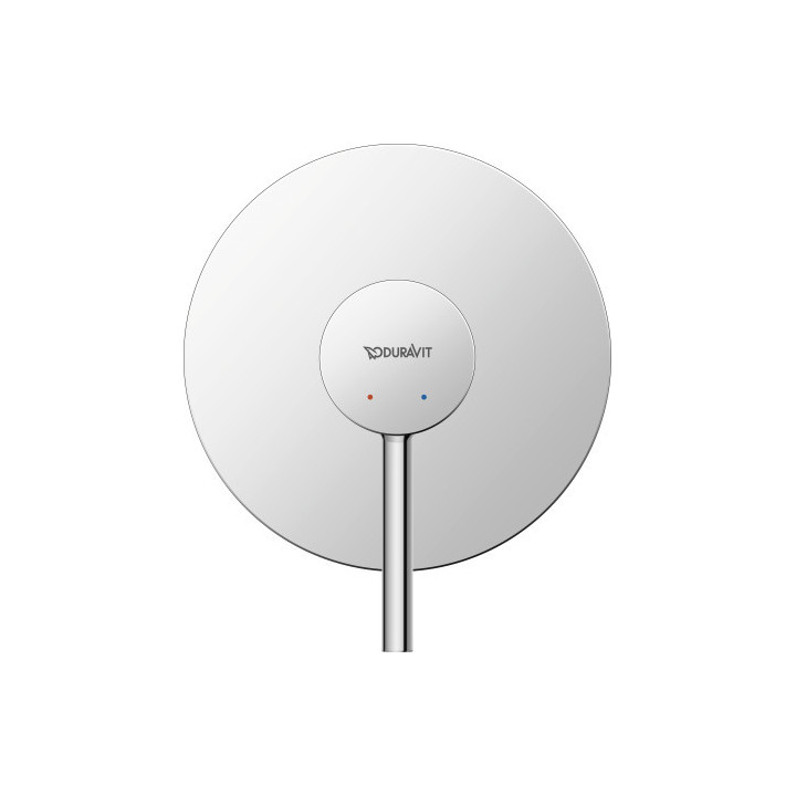 Páková sprchová baterie nadomítková, Duravit Circle - Lesklý chrom