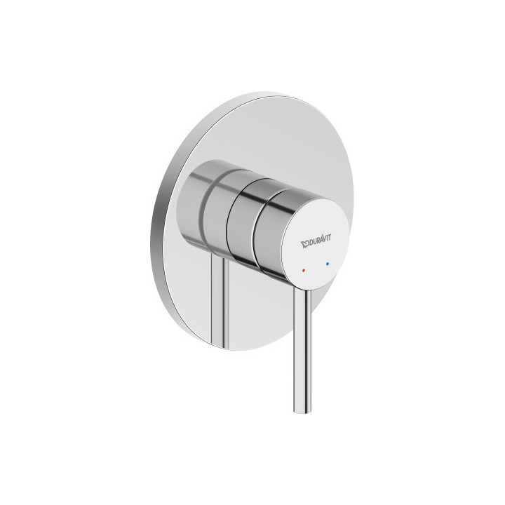 Páková sprchová baterie nadomítková, Duravit Circle - Lesklý chrom
