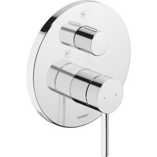 Páková sprchová baterie podomítková, Duravit Circle - Lesklý chrom