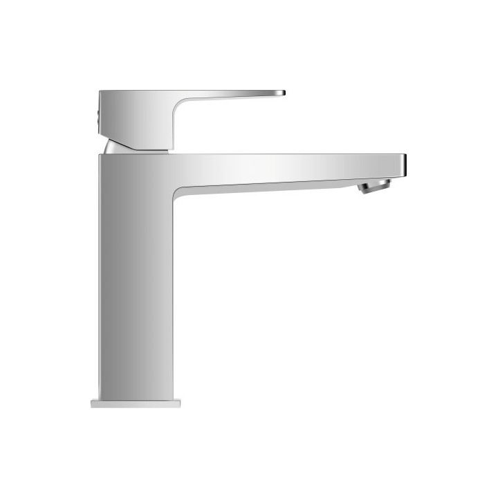 Páková umyvadlová baterie S MinusFlow, Duravit Manhattan - Lesklý chrom