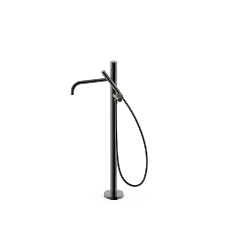 Baterie páková podłogowa vanová i sprchový, TRES STUDY - Ocel