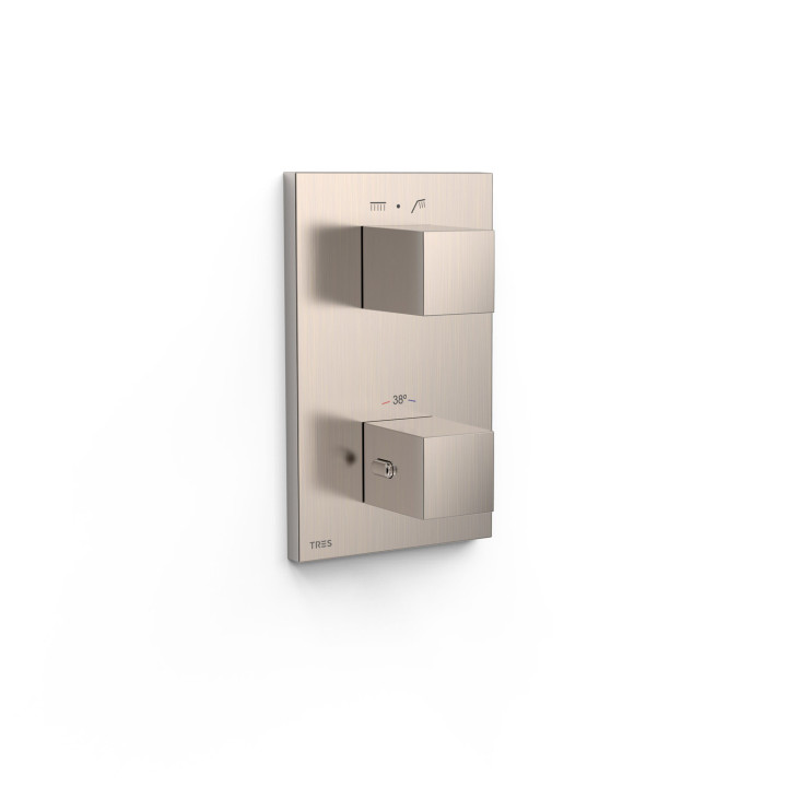 Maskownica do wpuszczanego korpusu 2-drożnego, TRES THERM-BOX - Bílá Matná