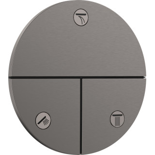Ventil uzavírací, podomítkový do 3 přijímačů, Hansgrohe ShowerSelect Comfort S - Bronz Szczotkowany