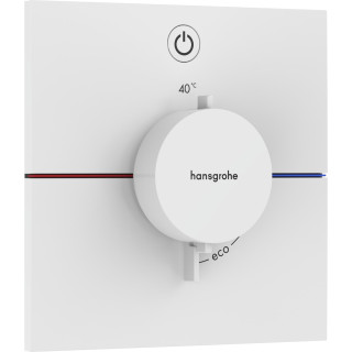 Baterie termostatická, podomítková do 1 příjimača, Hansgrohe ShowerSelect Comfort E - Černá Matný