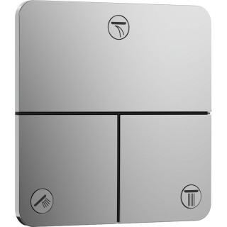 Ventil uzavírací, podomítkový do 3 přijímačů, Hansgrohe ShowerSelect Comfort Q - Chrom  