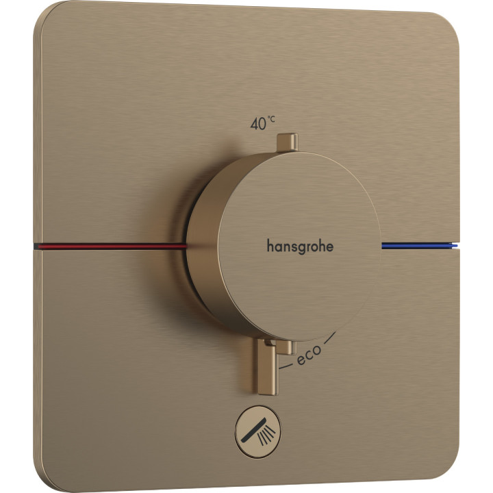Baterie termostatická, podomítková do 1 příjimača s dodatečným výstupem, Hansgrohe ShowerSelect Comfort Q - Chrom