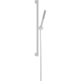 Sprchový set 100 1jet EcoSmart+ s držákem 65 cm, Hansgrohe Pulsify S - Černá Matný