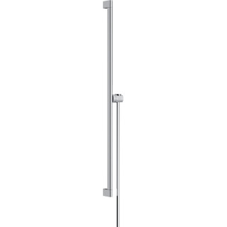 Sprchová tyč S Puro 90 cm z suwakiem EasySlide a hadicí przysznicowym Isiflex 160cm, Hansgrohe Unica - Chrom