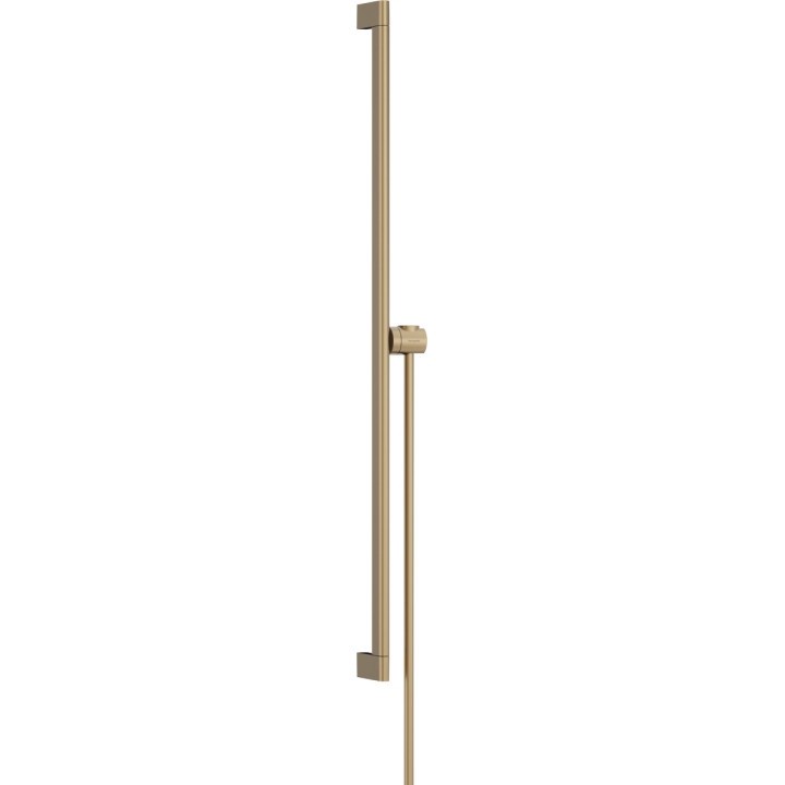 Sprchová tyč S Puro 90 cm z suwakiem EasySlide a hadicí przysznicowym Isiflex 160cm, Hansgrohe Unica - Chrom