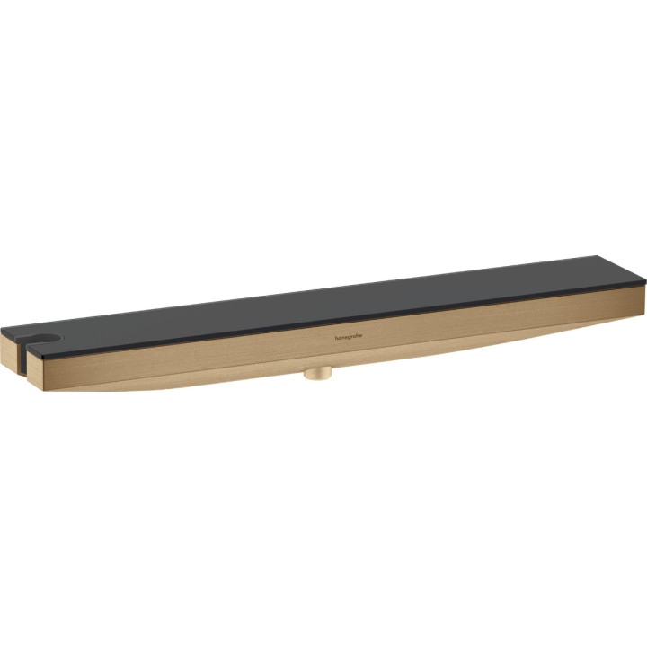 Fixfit Porter 500 s rukojetí sprchovým i policou, L, Hansgrohe Rainfinity - Bronz Szczotkowany  