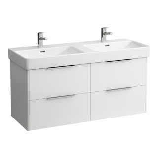 Skříňka pod umyvadlo Laufen BASE 47x53x26,5, závěs na levé straně - bílá