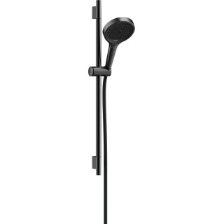 Sprchový set 130 3jet EcoSmart s držákem S Puro 65 cm PushSlider i tekstylnym hadici sprchovým Designflex 160 cm, Hansgrohe Rain