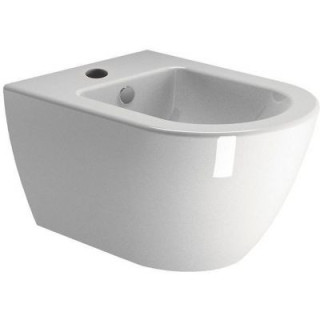 Mísa WC GSI Pura 50x36 cm, závěsná bez kołnierza Swirlflush - cenere matnáný