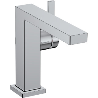 Páková umyvadlová baterie 110 Fine CoolStart Ecosmart+ s umyvadlovou výpustí Push-Open, Hansgrohe Tecturis E - Chrom