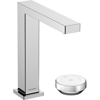 2otvorová umyvadlová baterie 150 CoolStart z niezamykanym kompletem odtokovom, Hansgrohe Tecturis E - Chrom 