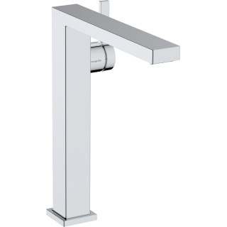 Páková umyvadlová baterie 240 Finie na umyvadlo na desku, CoolStart s umyvadlovou výpustí Push-Open, Hansgrohe Tecturis E - Chro