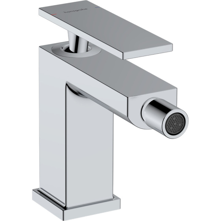 Páková bidetová baterie s umyvadlovou výpustí, Hansgrohe Tecturis E - Chrom 