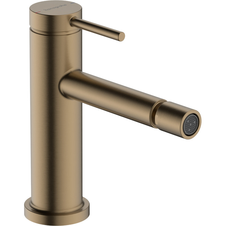 Páková bidetová baterie s umyvadlovou výpustí, Hansgrohe Tecturis S - Chrom