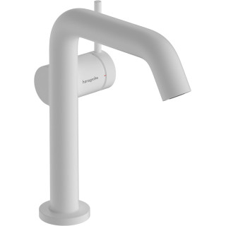 Páková umyvadlová baterie 150 Fine, CoolStart s umyvadlovou výpustí Push-Open, Hansgrohe Tecturis S - Černá Matný