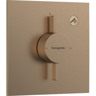 Baterie se směšovačem, podomítková do 1 příjimača, Hansgrohe DuoTurn E - Chrom  