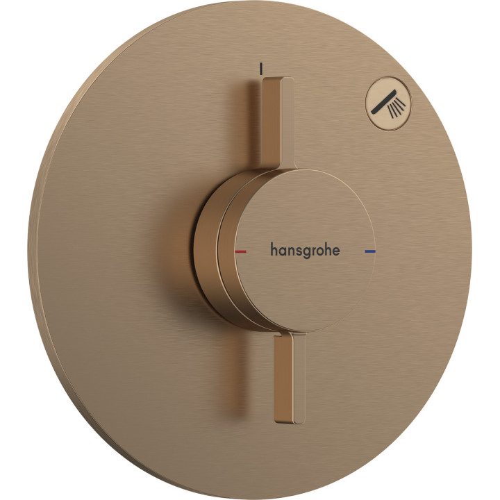 Baterie se směšovačem, podomítková do 1 příjimača, Hansgrohe DuoTurn S - Chrom  