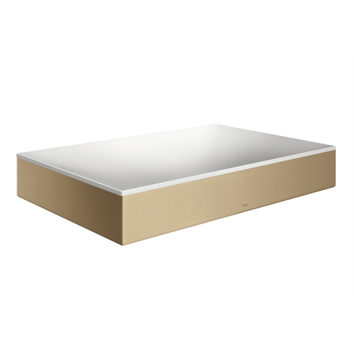 Umyvadlo na postavení na desku 600/400 bez otvoru na baterie i przelewu, AXOR Suite Basins & Bathtub - Chrom