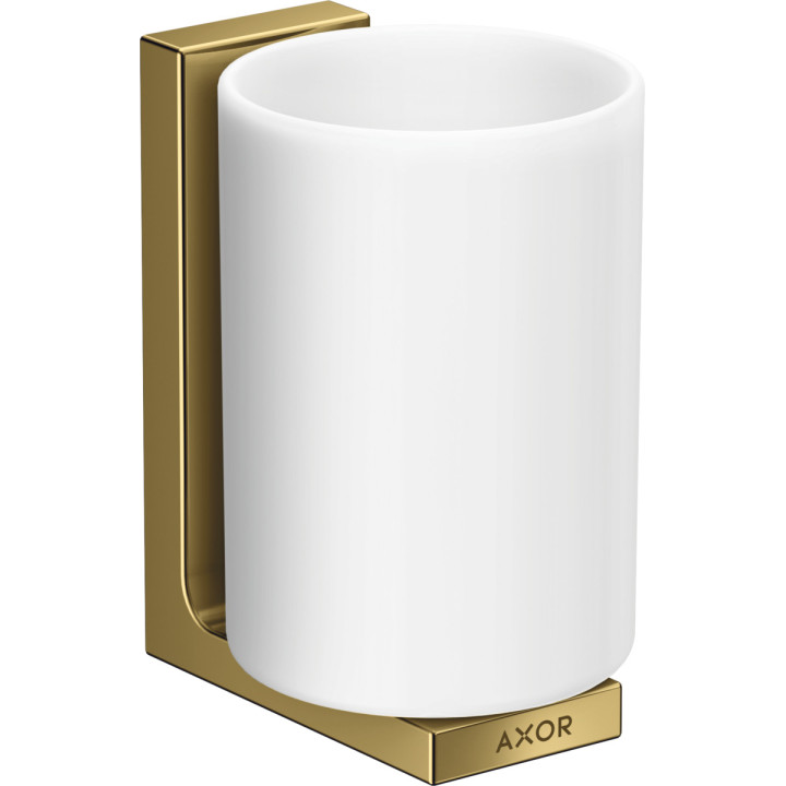 Pohár pro zubní kartáčky na zuby, AXOR Universal Rectangular - Nikl Szczotkowany