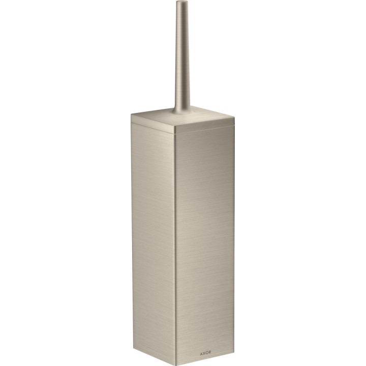 Štětka toaletní stěnová z pojemnikiem, AXOR Universal Rectangular - Černá Matný
