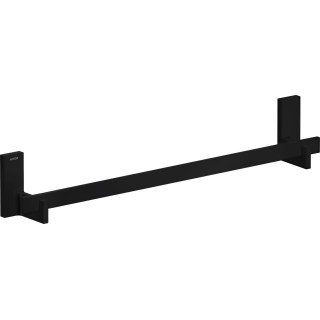 Věšák pro koupelový ručník 600 mm, AXOR Universal Rectangular - Černá Chrom Szczotkowany