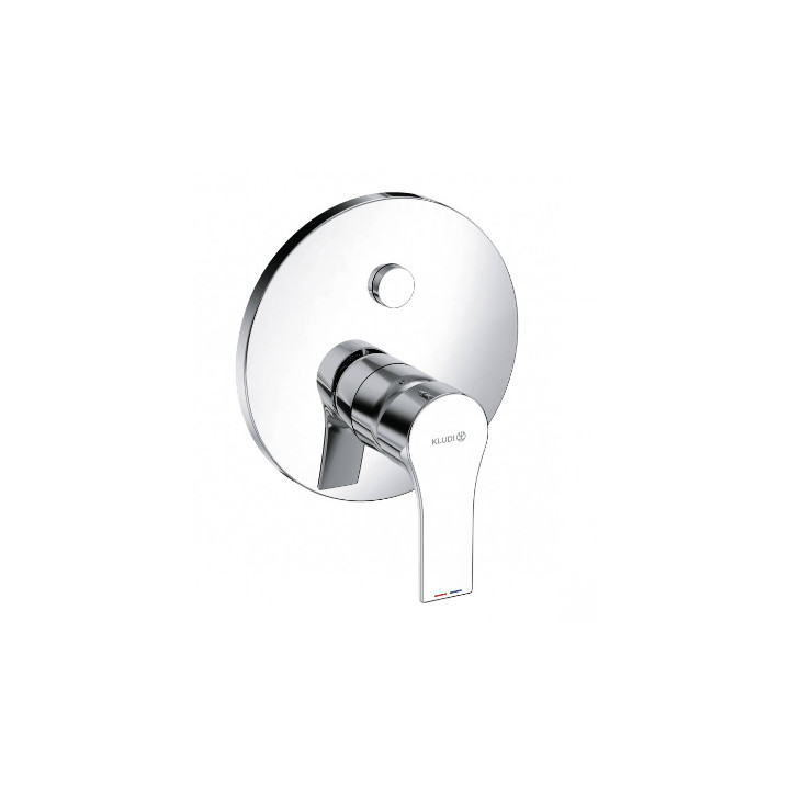 Podomítková baterie vanová - sprchová, do 88011, přepínač PUSH&SWITCH, KLUDI ZENTA SL - Chrom