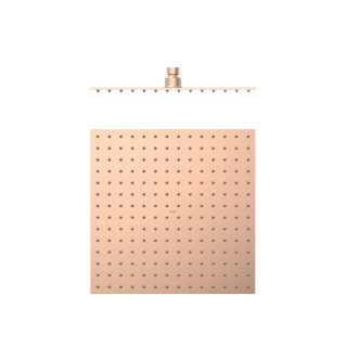 Horní sprcha 30x30 cm, Tres Complementos Ducha - 24-K Różowe Zlato