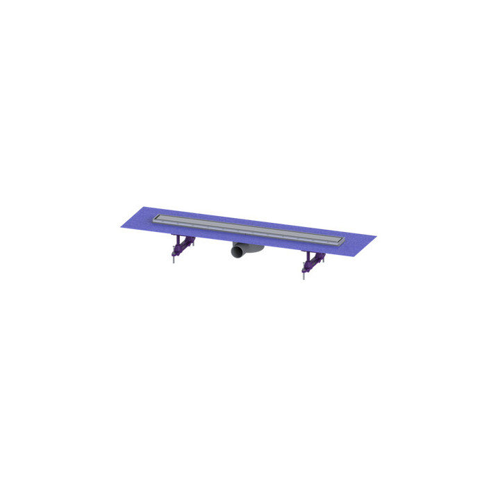 Lineární odtok Kessel Linearis Compact koupelnový kompletní, délka 1150 mm