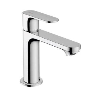 Páková umyvadlová baterie 110 s umyvadlovou výpustí s táhlem, Hansgrohe Rebris S - Chrom 