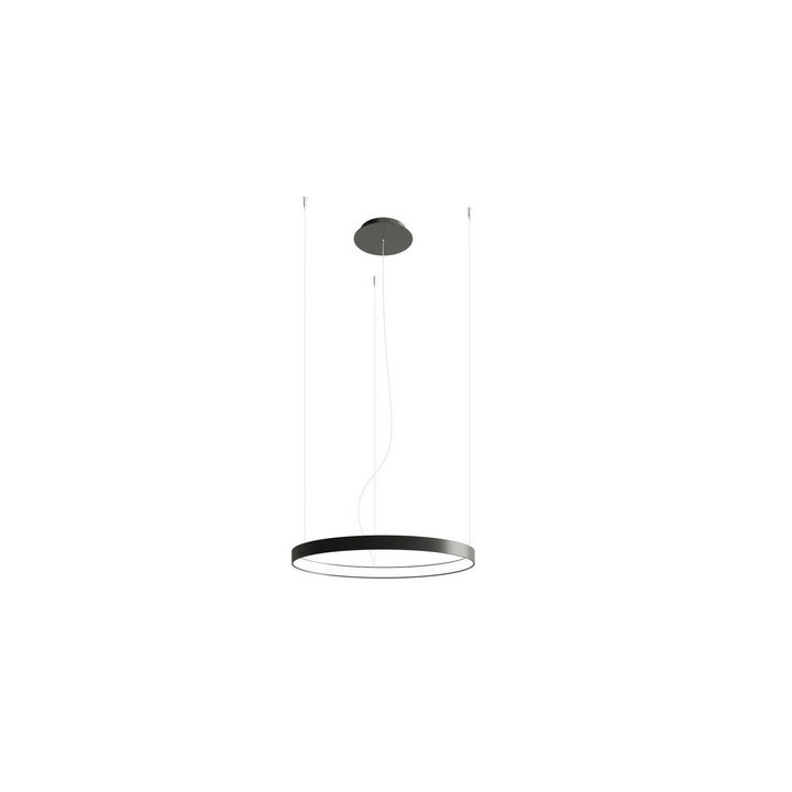 Żyrandol Sollux Lighting RIO, kruhový průměr 78cm, LED 32W 4000K, černá