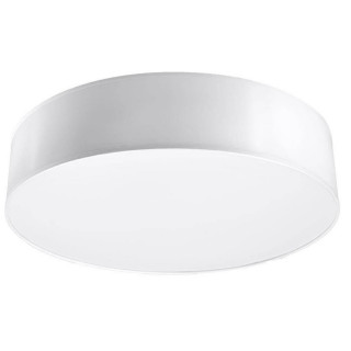 Plafon Sollux Ligthing QUATRO 1, GU10/ES111  1x40W 1x12W LED, šedá