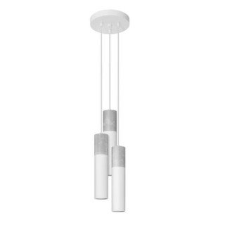 Lampa závěsná Sollux Ligthing ESKOLA, průměr 140cm,E27 1x60W, 1x15W LED,  černá
