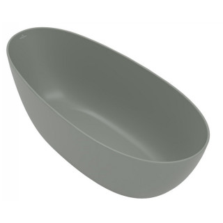 Vana volně stojící  oválný Villeroy & Boch Antao SilentFlow, 170x75cm, Quaryl, šedá matnáný